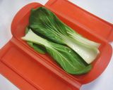 お弁当に簡単♪青菜のカニかまロール作り方1写真