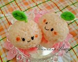 キャラ弁＊簡単みかんおにぎり作り方2写真