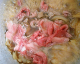 簡単・牛切り落とし肉と玉葱の牛丼作り方6写真