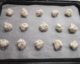 スノーボール風✿胡桃＆レーズンクッキー作り方8写真