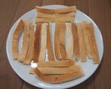 レンジでパン耳メープルラスク♪作り方1写真