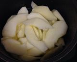 砂糖なし＊りんごの蒸し煮作り方1写真