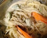とっても簡単☆アボカドのクリームパスタ作り方3写真