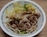 電子レンジ圧力鍋で作る！豚肉の野菜蒸し作り方4写真