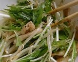 簡単☆鶏皮のさっぱりサラダ作り方4写真