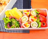 お弁当に！いろいろ野菜の豚肉巻き作り方7写真