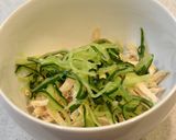 蒸し鶏のサラダ*ハニースイートチリソース作り方6写真