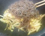 給料前の簡単1品糸コン炒め作り方5写真