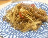 給料前の簡単1品糸コン炒め作り方7写真