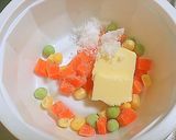 お弁当☆冷凍ミックスベジタブルのバター煮作り方1写真