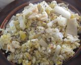 海老と大根のゆかり焼飯作り方6写真