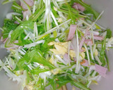 さっぱり！水菜と長ネギのサラダ作り方5写真