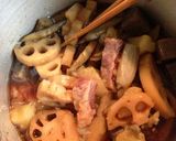 圧力鍋で時短簡単＊豚軟骨の荷物作り方3写真