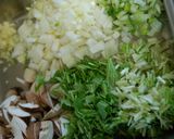 水菜と塩麹豆腐のお手軽リゾット作り方1写真