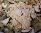 水菜と塩麹豆腐のお手軽リゾット作り方2写真
