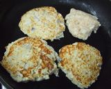 ふわ♪サクッ♪和風チキンバーグ★作り方3写真