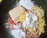 ワンパンハンバーグ作り方2写真