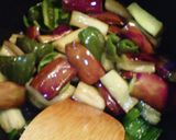 茄子とピーマンの味噌炒め(人´ω`*)作り方5写真