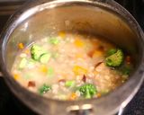 押し麦のスープ作り方4写真