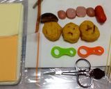 ✴︎ナゲットdeポテトヘッド✴︎キャラ弁作り方3写真