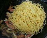 和風パスタ きのこ作り方4写真