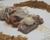 【簡単焼くだけ】鴨肉と二種の葱ソース添え作り方5写真