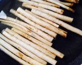 豚肉とごぼうの甘辛スティック♪作り方2写真
