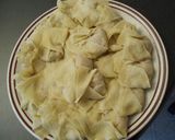 具だくさんのワンタンスープ作り方4写真
