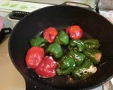 ☆和風味でふー入りピーマンの肉詰め☆作り方3写真