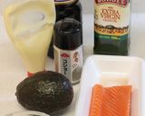 サーモンとアボカドの酒粕和えサラダ作り方1写真