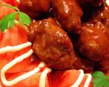 うずらだんごの甘酢あんかけ作り方8写真
