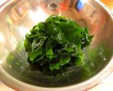 ワカメたっぷり湯豆腐(韓国風ダレ）作り方3写真