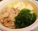 ワカメたっぷり湯豆腐(韓国風ダレ）作り方6写真