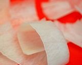 ✿大根とサーモンの葱巻きレモン醤油ソース作り方1写真