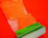 ✿大根とサーモンの葱巻きレモン醤油ソース作り方3写真