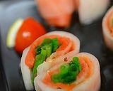 ✿大根とサーモンの葱巻きレモン醤油ソース作り方5写真