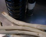 ウドのブラックペッパー風味漬け作り方1写真