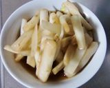 ウドのブラックペッパー風味漬け作り方4写真