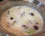 牡蠣と白菜・きのこの重ね煮豆乳スープ作り方8写真