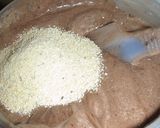 *しあわせけーき*(バナナココア)作り方9写真