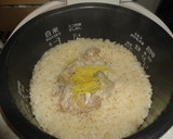 鶏モモそのまま一枚炊き込みご飯作り方4写真