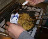 和風しそパスタ（エリンギ入り）作り方3写真