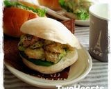 お家deチキンケチャたまﾊﾞｰｶﾞｰ作り方11写真