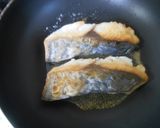 鰆のオリーブ油焼き・レモン、おろし添え作り方6写真