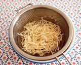 切干大根とお豆のヘルシースープ作り方1写真