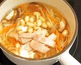 切干大根とお豆のヘルシースープ作り方4写真
