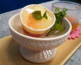 紅茶ババロア＆グレープフルーツジュレ添え作り方15写真