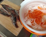 すし酢で簡単♡鯵の南蛮漬け作り方2写真
