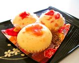 レンジでも✿桜島小みかんの蒸しパン作り方7写真