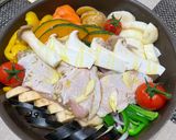 チキンと野菜のグリル〜バルサミコソース作り方4写真